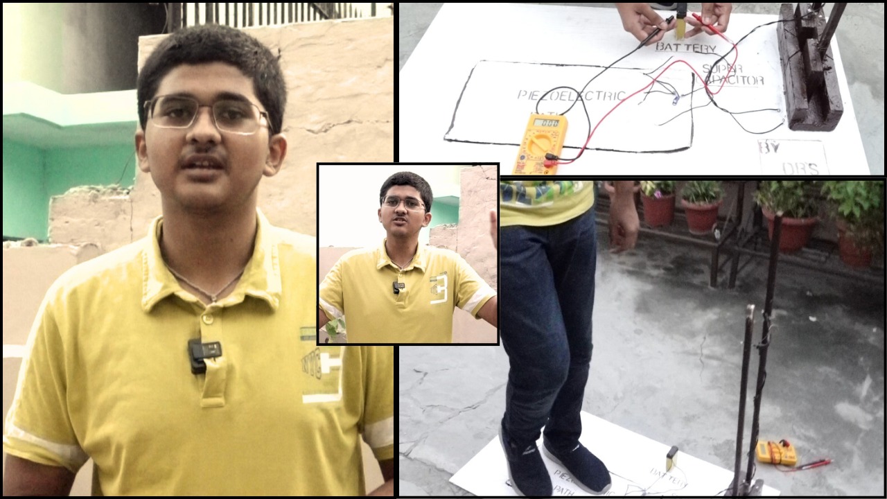 Light with Every Step: Anchit Rai Opens a New Path for Energy Harvesting through Piezoelectric Technology